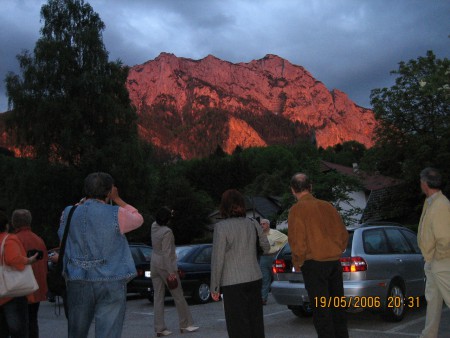 Wunderschöner Sonnenuntergang